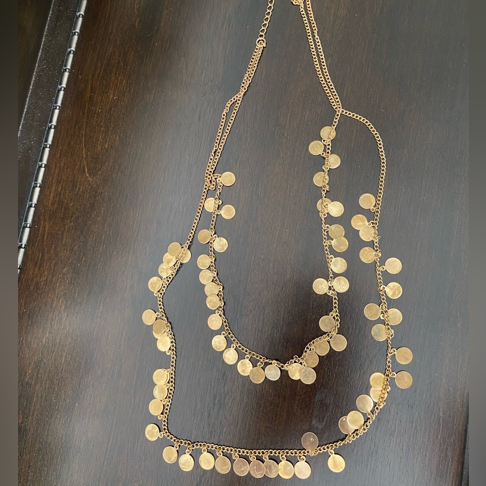 Gold Costume Jewelry Necklace